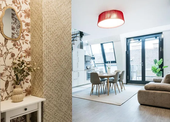 Summit - Penthouse With Parking For Two * Budapeszt