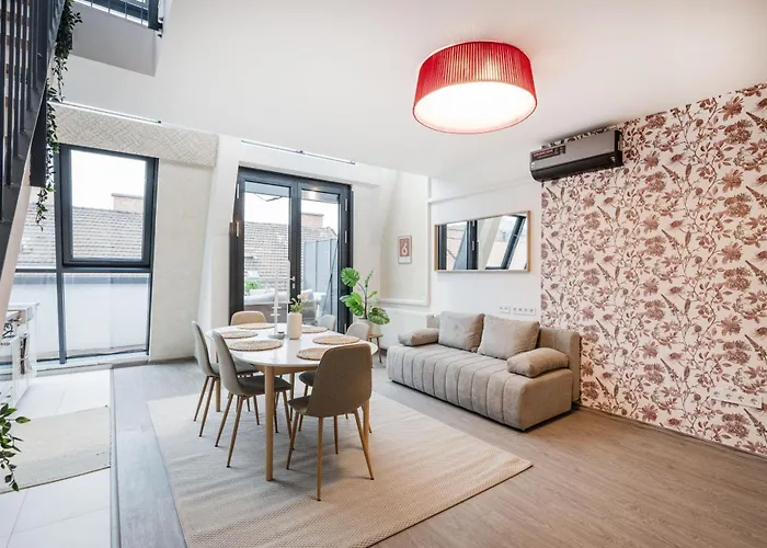 Apartament Summit - Penthouse With Parking For Two Budapeszt